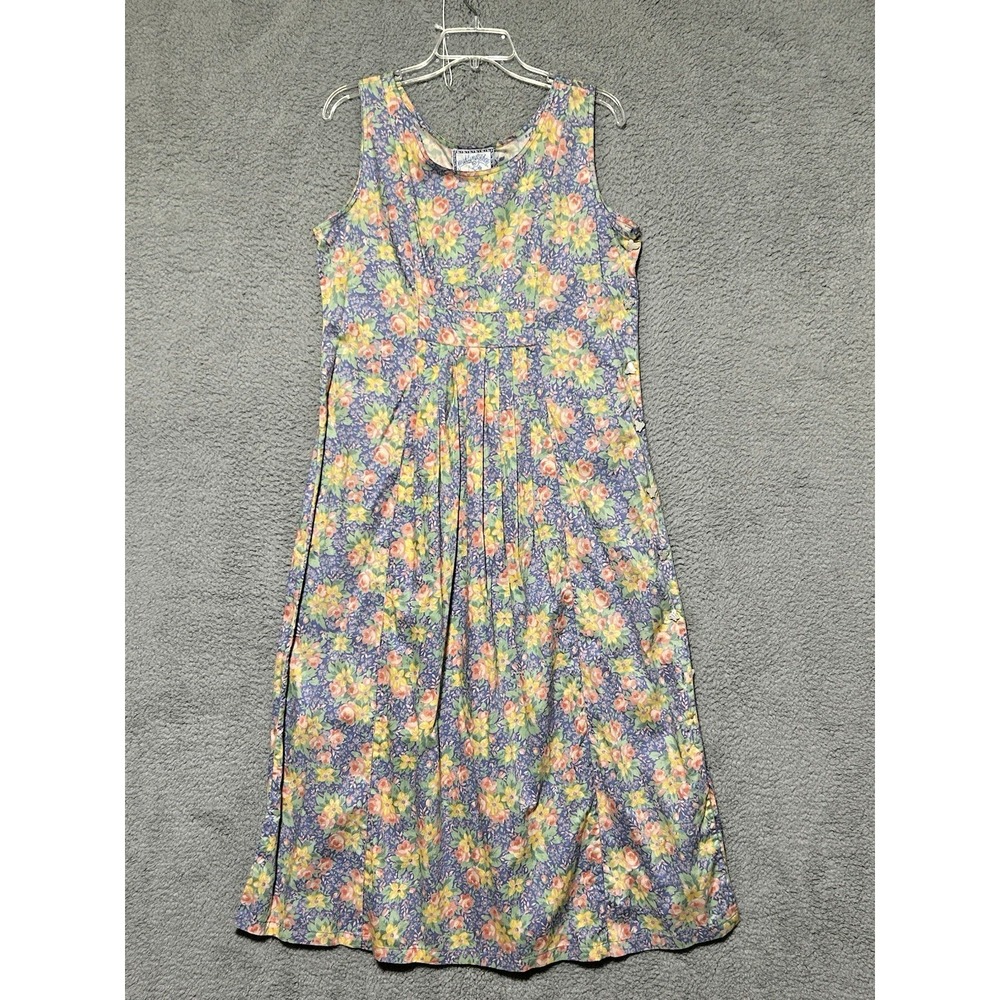 New April Cornell Pudding‎ Shop Womens Size 3 Cottagecore Prairie Dress Floral